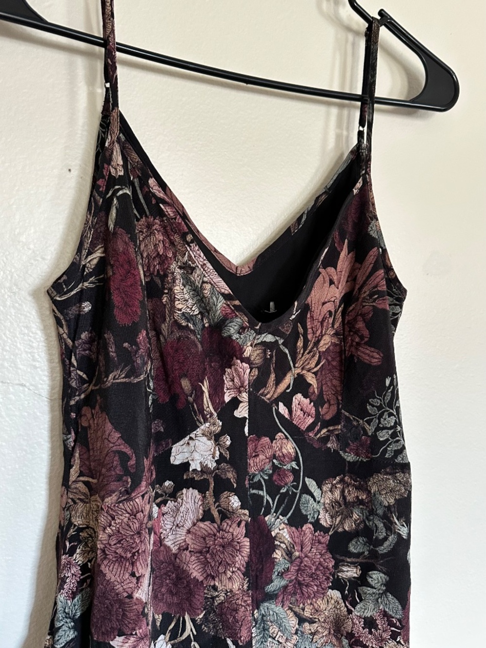 PERUVIAN CONNECTION Nocturne Floral Dress with Pockets